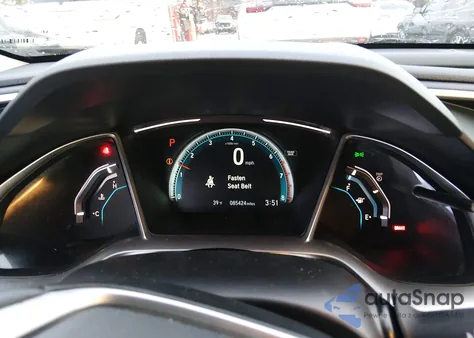 2017 Honda Civic Ex-L z USA, uszkodzony, nr VIN 2HGFC1F71HH648886